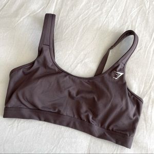Gymshark Chocolate Brown Sports Bra